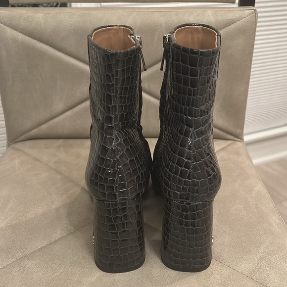 Sam Edelman Codie 2 Croc Ankle Boot - Picture 5 of 11
